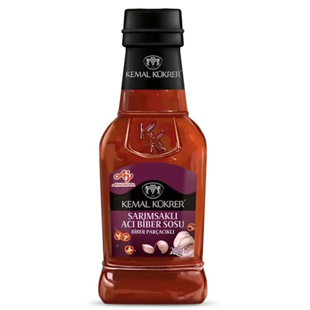KEMAL KÜKRER SARIMSAKLI ACI SOS 250ML