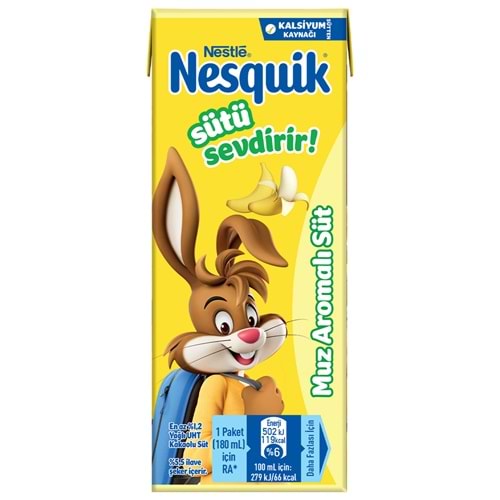 NESQUIK MUZLU SÜT 180ML